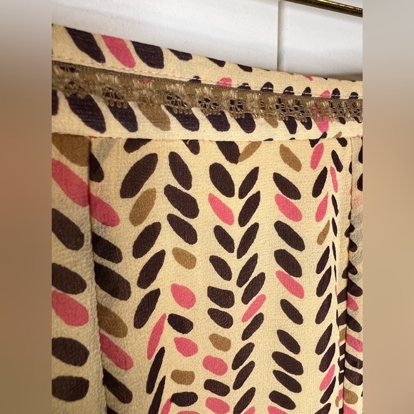 B6.16 The Limited Printed Fully Lined Sheer Vintage Look Skirt 0 - Picture 2 of 12